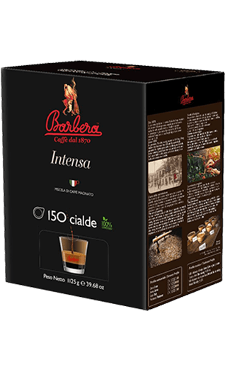 Barbera Kaffee Espresso Intensa E.S.E. Pads 150 Stück