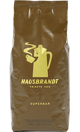 Hausbrandt Kaffee Espresso Superbar 1kg Bohnen