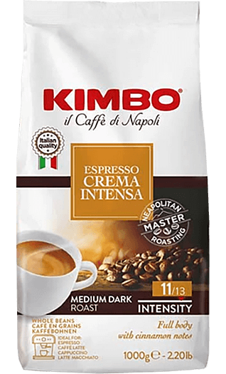 Kimbo Kaffee Espresso Crema Intensa 1kg Bohnen