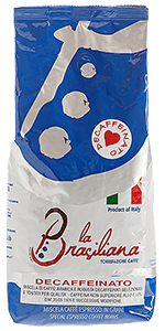 La Brasiliana Espresso Decaffeinato 1kg Bohnen