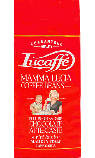 Lucaffe Kaffee Espresso Mamma Lucia 1kg Bohnen