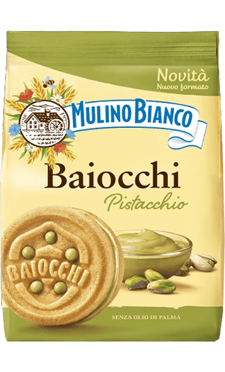 Mulino Bianco Baiocchi Pistacchio 240g