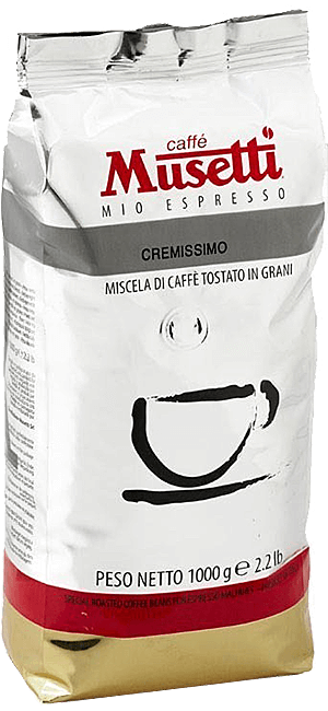 Musetti Cremissimo 1kg Bohnen