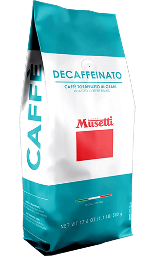 Musetti Caffe Decaffeinato 1kg Bohnen