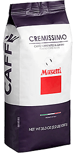 Musetti Kaffee Espresso Cremissimo 1kg Bohnen