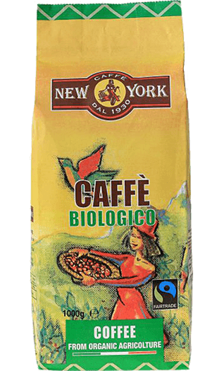 New York Kaffee Espresso Biologico Fairtrade 1000g Bohnen