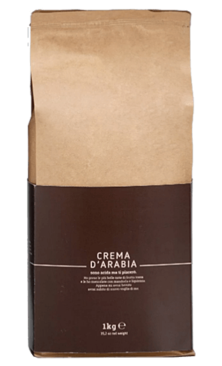 Nurri Kaffee Espresso Crema d`Arabia 1kg Bohnen