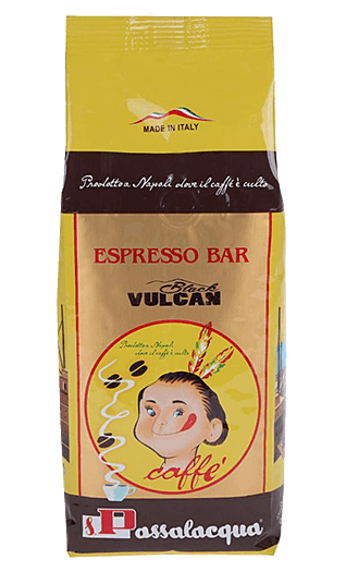 Passalacqua Kaffee Espresso Black Vulcan 500g Bohnen