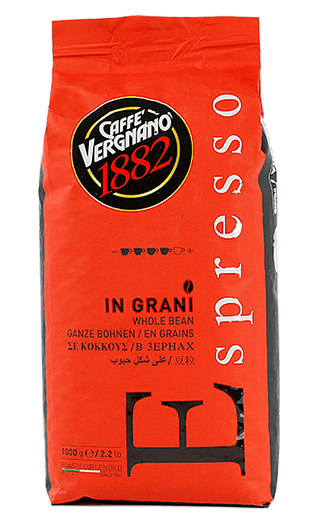 Vergnano Kaffee Espresso Bar 1kg Bohnen