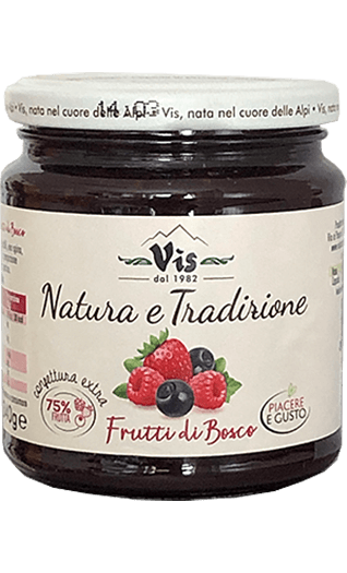 VIS Fruchtaufstrich Waldbeere - Frutti di Bosco 340g