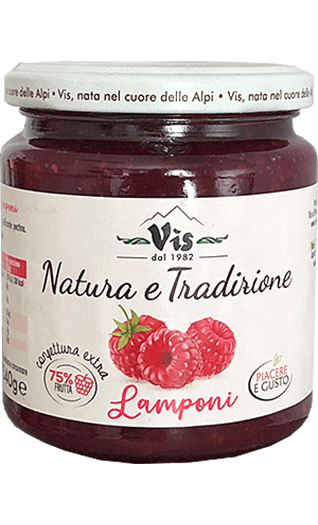 VIS Fruchtaufstrich Himbeere - Lamponi 340g