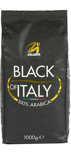 Zicaffè Black of Italy 1kg Bohnen