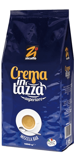 Zicaffè Crema in Tazza Superiore 1kg Bohnen